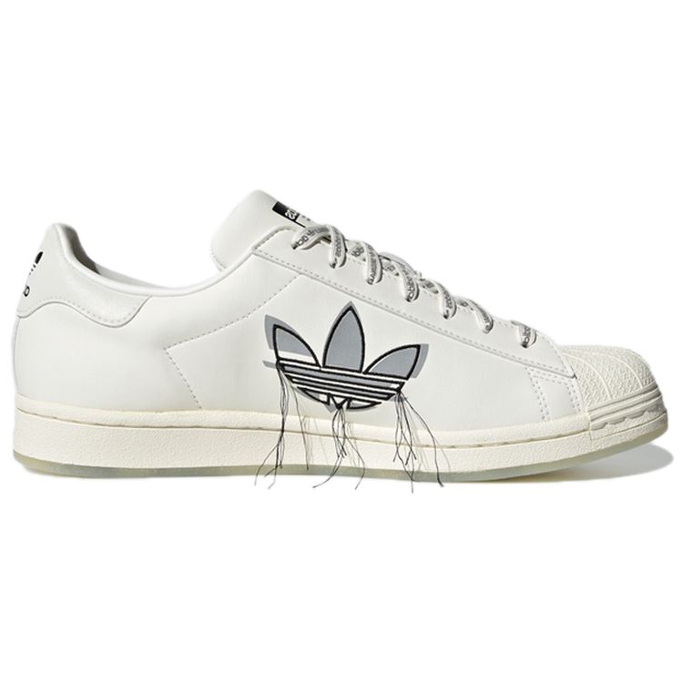 Adidas Originals Superstar Retro Casual Low-Top Skate Shoes Unisex Sneakers White Black GX2987