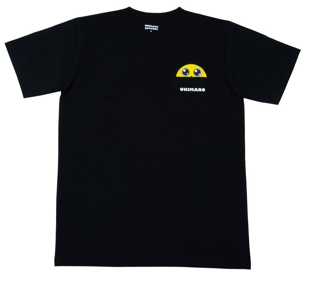 Gamakatsu Ukimaro Hyokkori Poketee UK8023#1 Black L