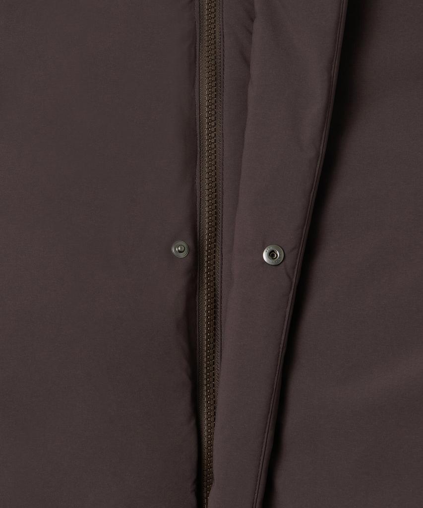 Musinsa Standard Minimal Hooded Down Short Padded Jacket [Baroque Brown]