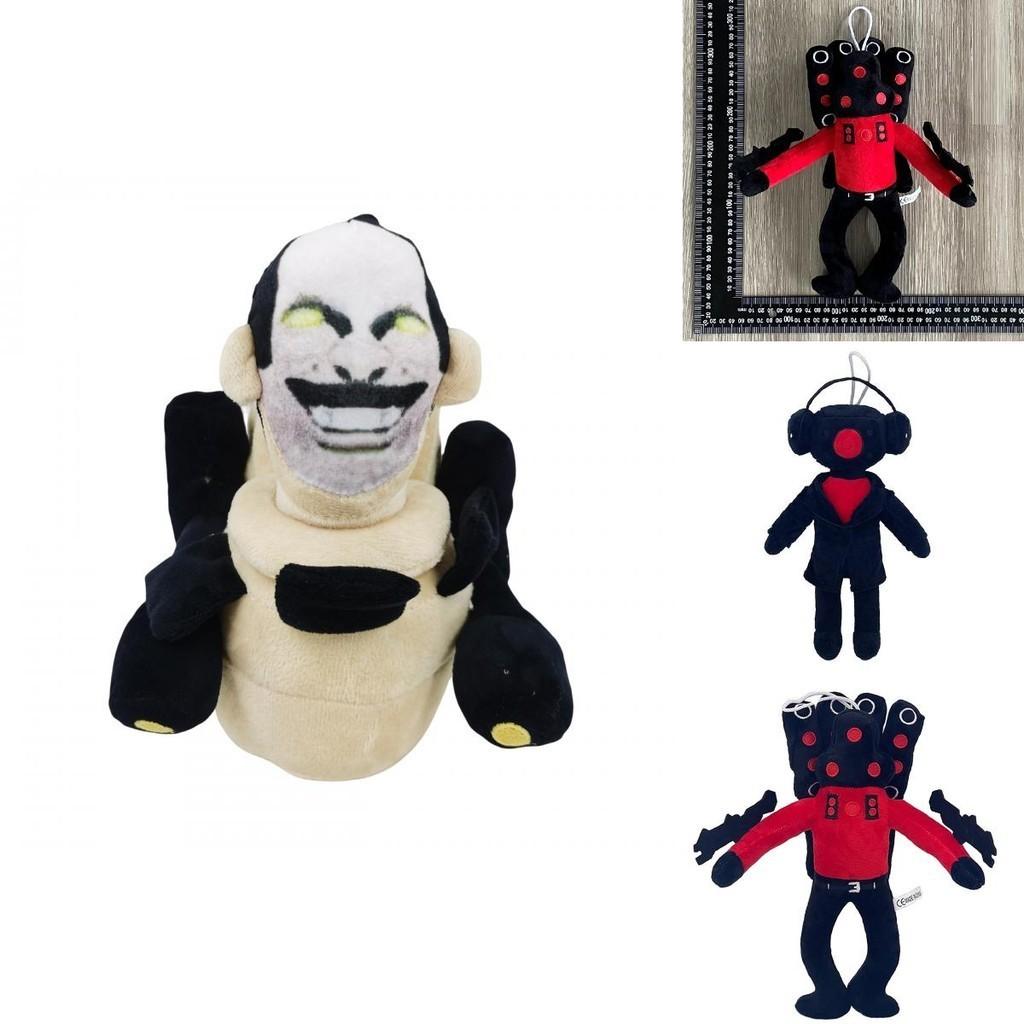Skibidi Toilet Plush Funny Cute Plush Toy For All Ages Short Hair Fur