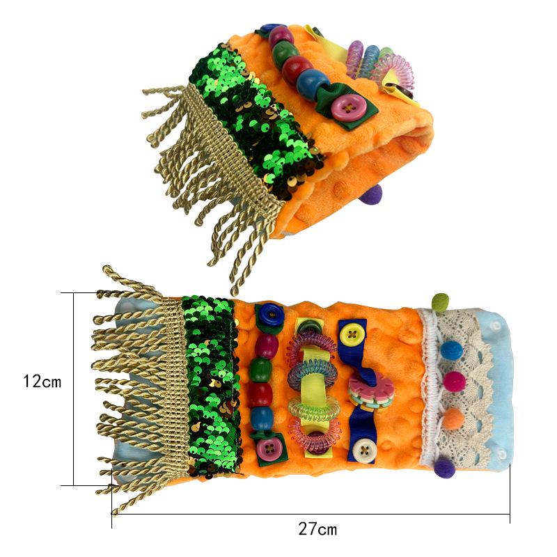 Elderly Care Sensory Plush Mat: Emotion & Memory Comfort Pillowcase