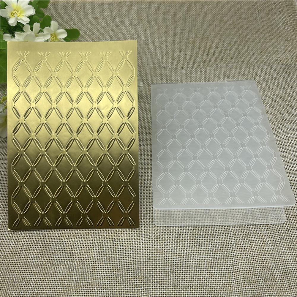 3D Embossing Folders Flower Plastic Material for Handmade Paper Card Photo Album Scrapbooking Stencil Mold Resuable Multipurpose