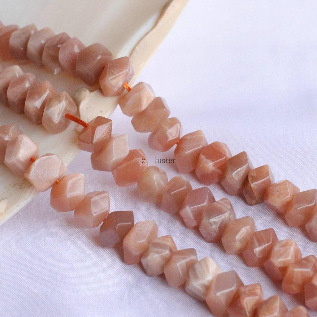 Contas Espaçadoras de Cristal Irregular Lápis Lazúli e Ametista para DIY