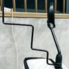 Rain Guard Brackets Cylindrical Canopy Support Hardware for Motorcycle Riders