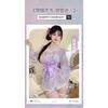Domila Sexy Underwear Japanese Sexy Cardigan Three-point Chiffon Embroidered Kimono Hot Uniform Women's Suit