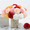 1pc Creative Silk Artificial Carnation Flowers Realistic Soft Artificial Flowers DIY Floral Simulation Flowers Photography Props