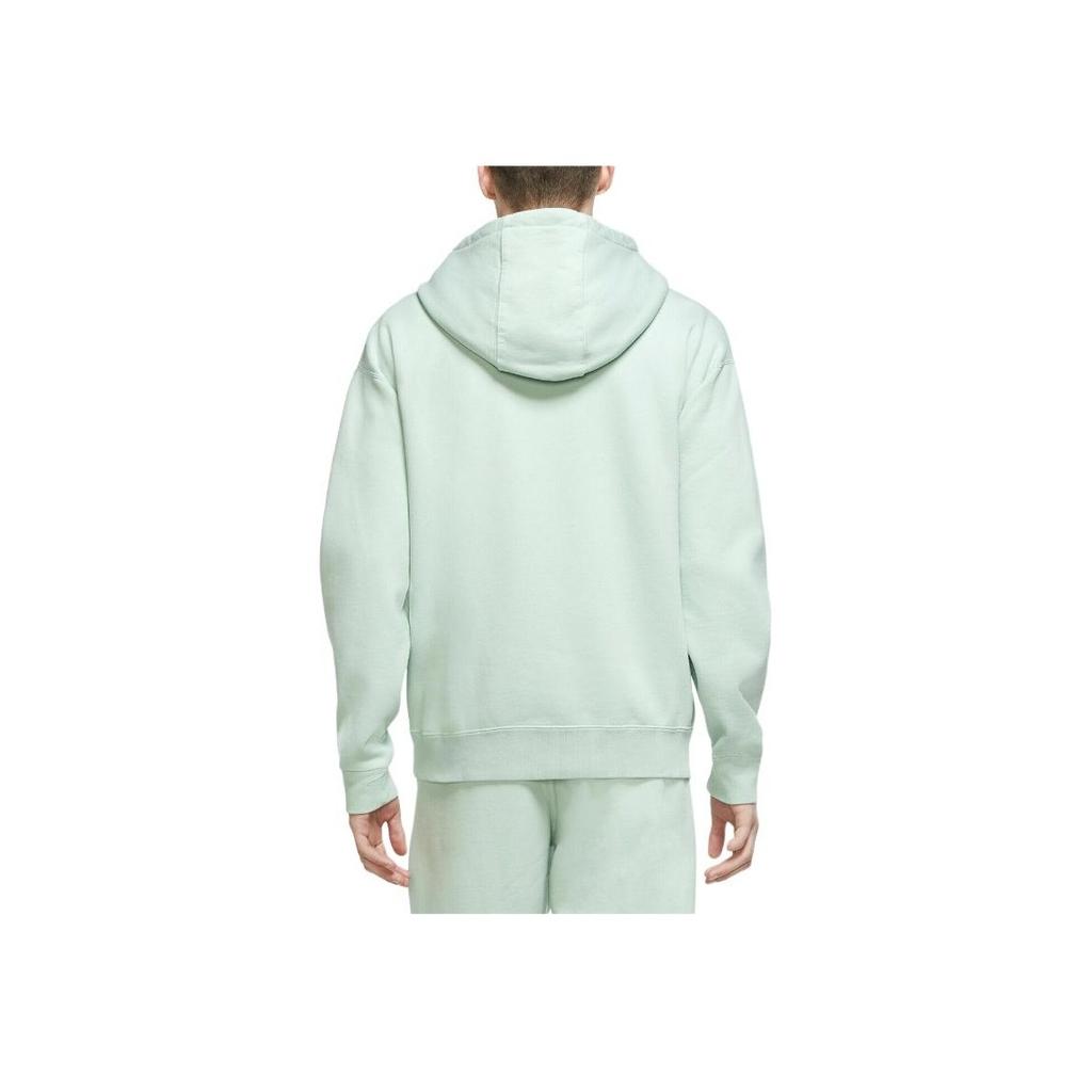 Nike Solid Color Logo Embroidered Hoodie Men tops Light-Green CZ5350-321