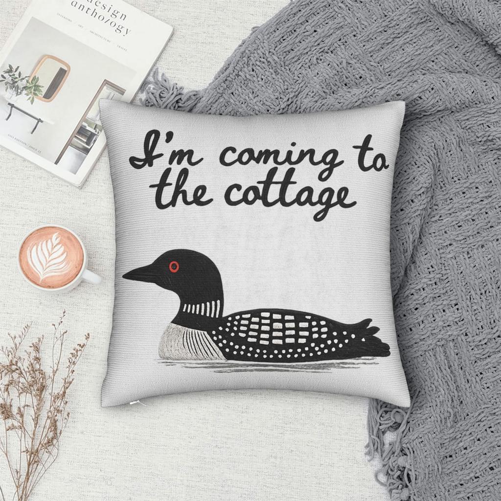 I'm Coming To The Cottage Heated Rivalry Pillowcase Merchandise Cushion Cover Throw Pillow Cover Bed Decor Square Multi-Size