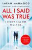 All I Said Was True by Imran Mahmood Paperback Book 9781526647504