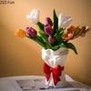Lovely Bowknot Bouquet Creative Ceramic Vase Plant Pots Table Decoration Flowers Arrangement Flower Vases Room Aesthetic Decor