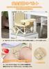 Baby Chair Table Portable Folding Low Chair Kids Chair Low Table Dining Portable Baby Seat Meal Chair Baby Kids Lightweight Durable Belt Included Baby