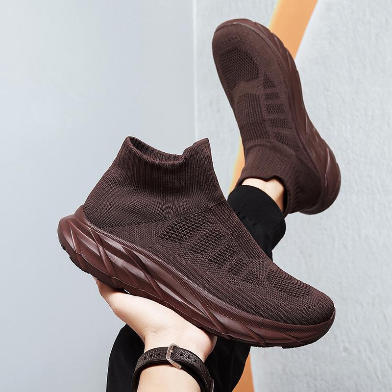 Dámské mokasíny, ležérní nazouvací boty na chůzi, letní pánské nazouvací boty, lehké ponožkové boty pro matku, velká velikost 36-45