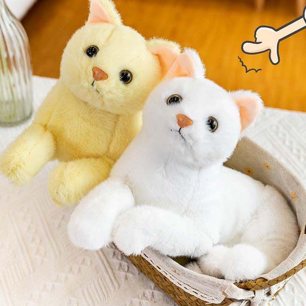 Appease Toy Soft Kitten Pillow Stuffed Toys Cat Plush Doll Plush Pillow Simulation Cat Plush Toy