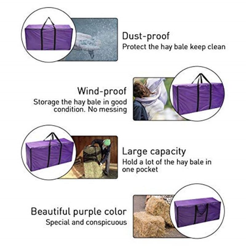 Starke, wasserdichte Futterversandtasche mit Belüftungshohlräumen für die Lagerung von Pferden, Geflügel, Heu und einfache Biegung