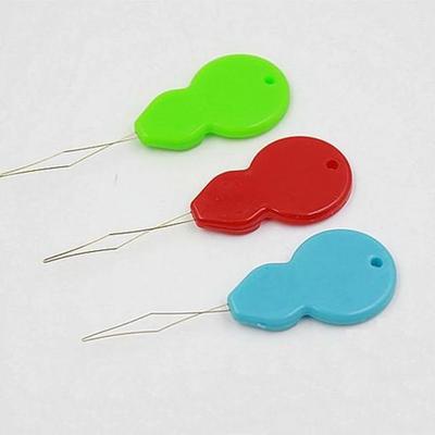 New 10/50/100pcs Insertion Tools Bow Plastic Stitch Insertion Sewing Tool Needle Threader Hand Machine DIY Sewing Tool