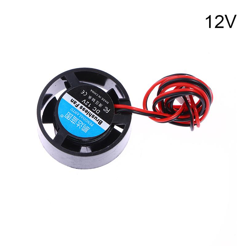 Mini 2510 25*10Mm Dc 5V 9V 12V 24V Kulatý 2-Pin Chladič Bezkomutátorový Chladič Čipové Sady Tichý Mini Notebook Mikro Chladicí Ventilátor