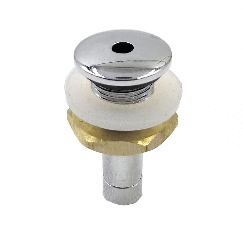 Bathtub Air Jet, Spa Brass Air Bubble Jet with Chrome Plating, Short Air Jet