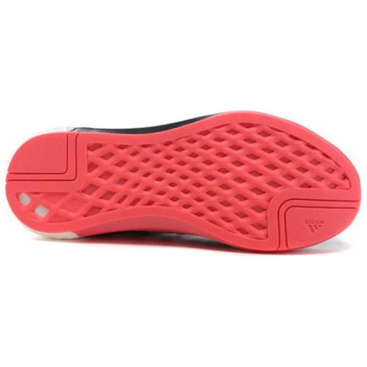 Adidas Comfortable Lightweight Shock Absorbing Non-Slip Wear-Resistant Low-Top Casual Running Shoes Women Sneakers Black Red S41995