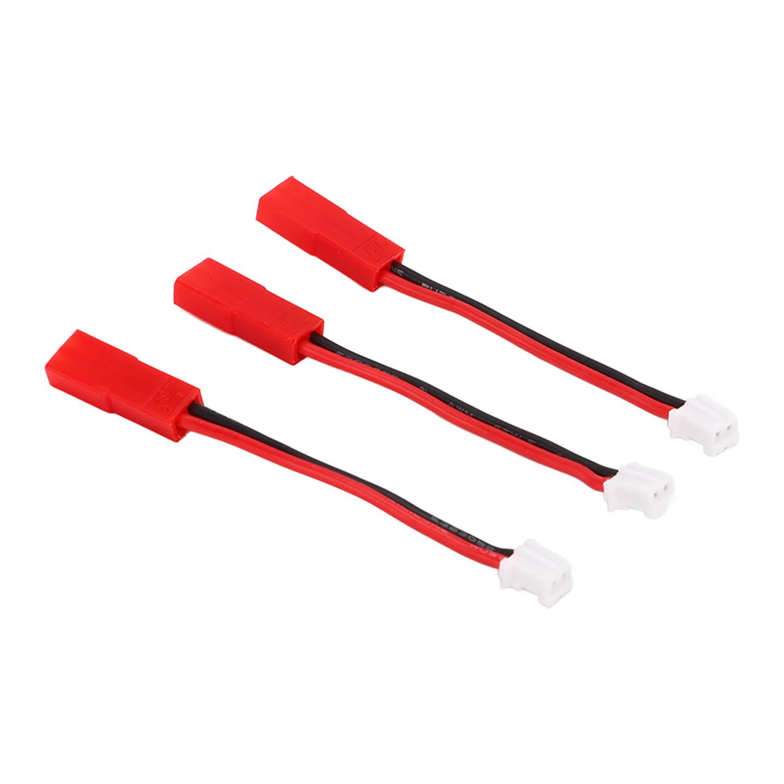 

3Pcs PH2.0 to JST Plug Adapter Connector for AXIAL SCX24 1/24 Tracked Vehicle Upgrade Part