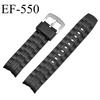 For Casio Edifice Series Strap EF-550/EF523 Rubber Watch Straps for Casio EF550 Diving Sport Watchband Wristband Bracelet