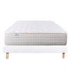 Mattress Set 160x200 Cm, Purlux, 26 Cm, Memory Foam, Firm, Summer/winter Side + White Base 13 Cm Thick