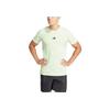 Adidas Designed for Training Workout Tee Semi Green Spark Men Streetwear IS3813