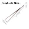 Stainless Steel Tweezers With Nonslip Handle, Essential For Watchmakers Jewelers