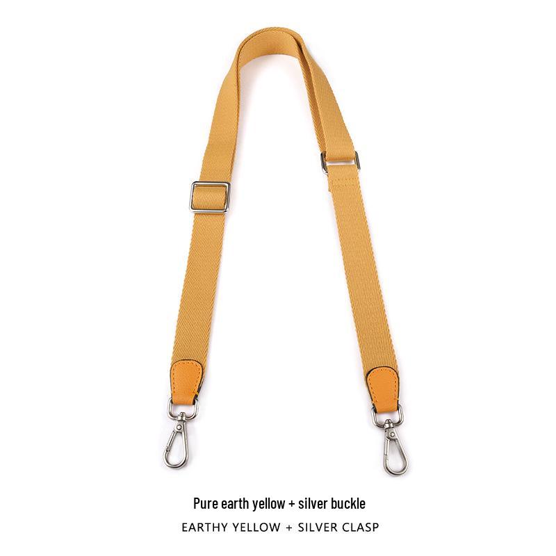 MHS-F-37 2,5CM Jednobarevný Nastavitelný Plátěný Popruh Přes Tělo/Přes Rameno Náhradní