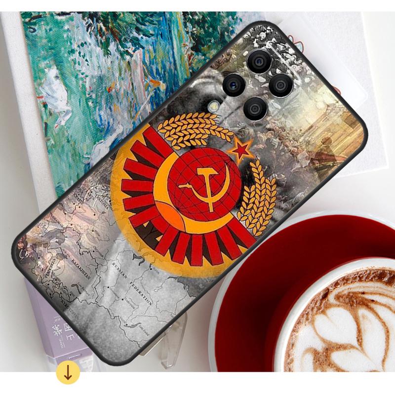 USSR Flag Soviet Union Case For Samsung Galaxy M54 M23 M20 M32 M52 M56 M16 M36 M34 M14 M35 M55 M15 M11 M31 M13 M53