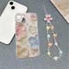 Flower Foreign Trade Applicable Iphone17pro Mobile Phone Case Apple 15 Anti-drop 14 Bracelet 13promax New 16x
