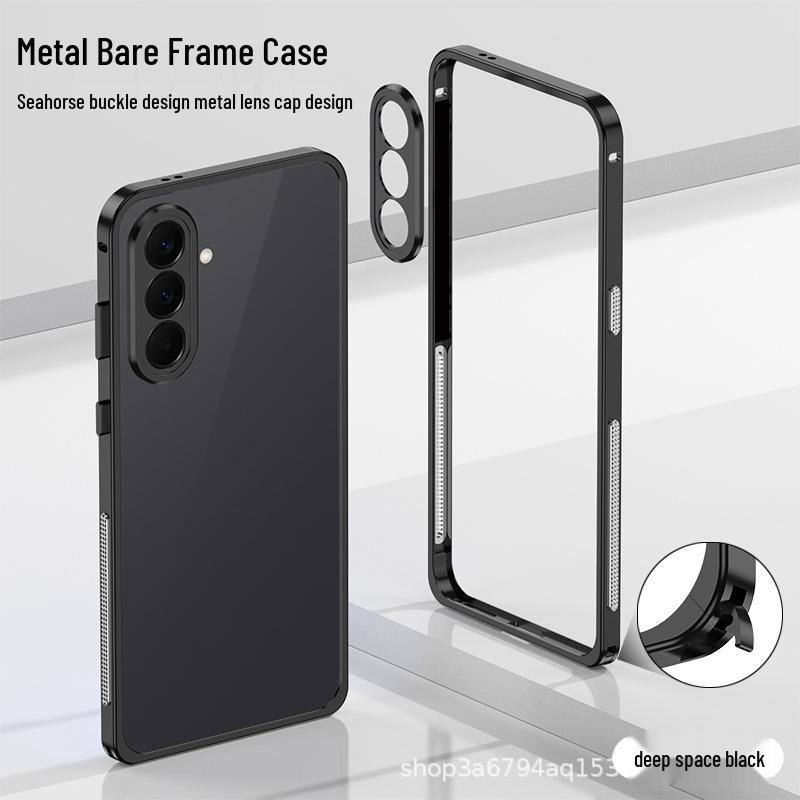 Samsung A37/A57 Metal Heat Dissipation Protective Case - Ultra-thin, Drop-proof Bezel