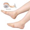 Silicone Heel Blister Prevention Tape, Discreet, Skin-Tone, Prevents Shoes from Slipping, Adhesive Tape, Relieves Foot Pain, Abrasion-Resistant, Water