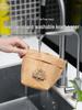 ISE MOUNT Outdoor waschbare Kraftpapier Aufbewahrungstasche - Wasserdicht, Feuchtigkeitsgeschützt, Großes Fassungsvermögen, Verdicktes Design