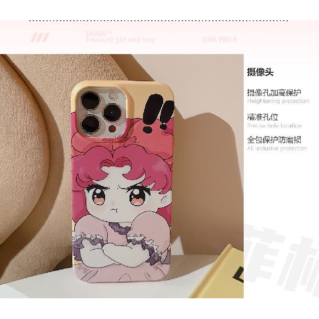 Cute girl 17promax Apple 16 suitable for iPhone 13 phone case 11 anime cartoon 12 film 15