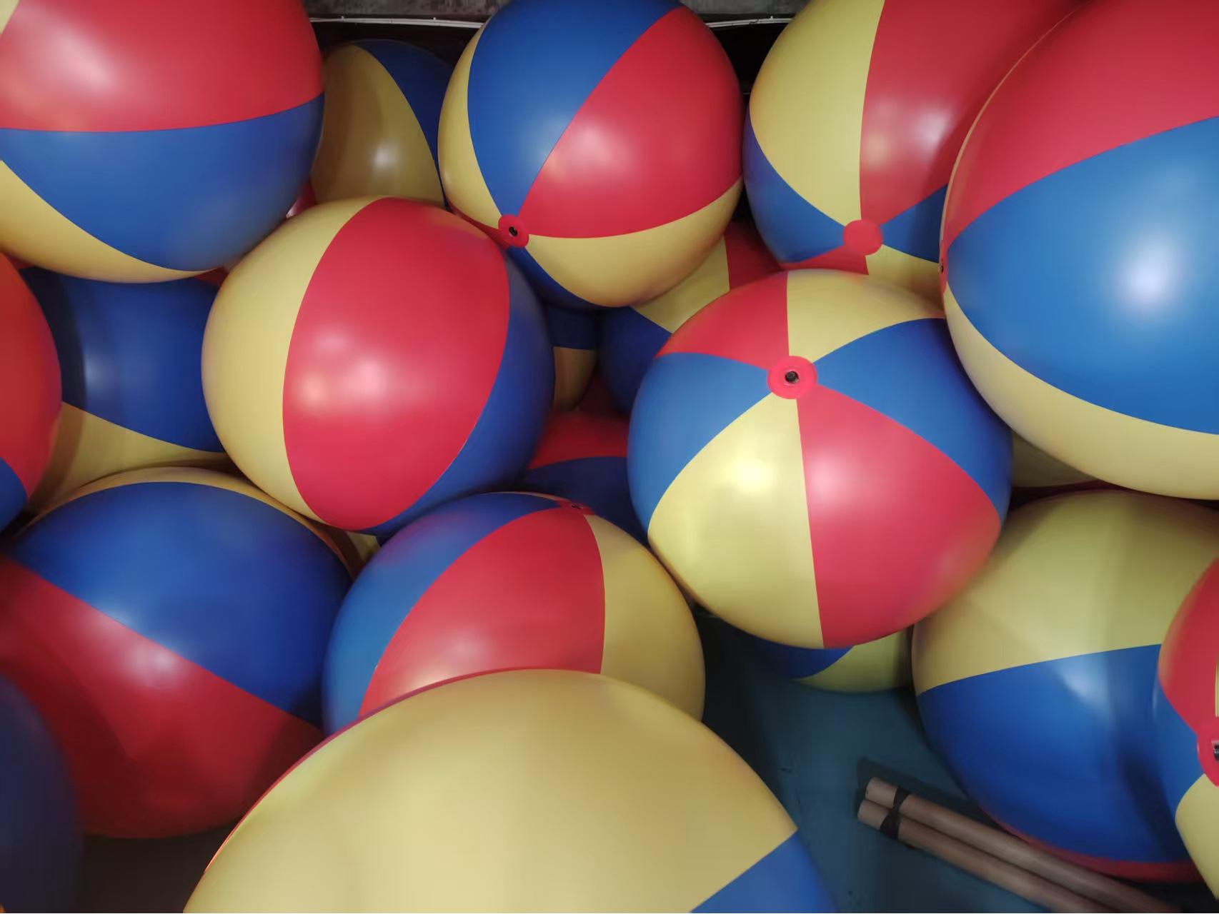 Extra Thick Large Inflatable Colored Water Ball for Outdoor Activities
