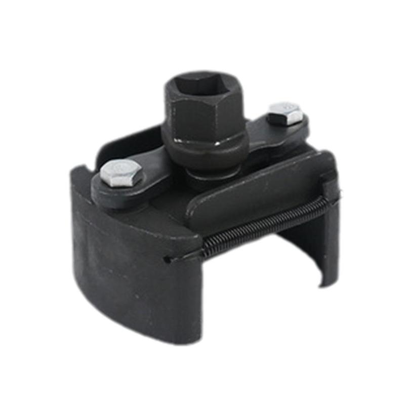 Universal Adjustable Oil Filter Wrench Two-Jaws 60-80mm Range Filter Remover Tool for Auto Maintenance