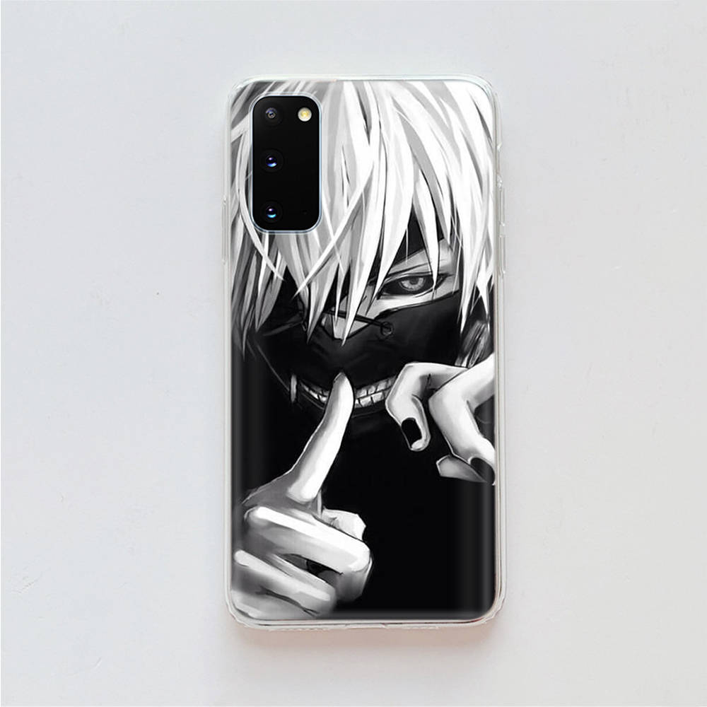 AD94 Tokyo Ghoul Anime Clear Case for Samsung A04 A14 A23 A34 A54 M23 M33 M52 M53 Realme 10 9 C30S C35 C55 VIVO Y02 Y21 Y33S Y51 X80 V25 Cover
