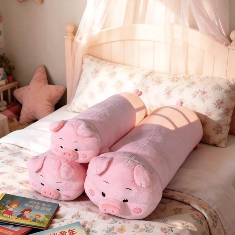Cozy Pig Hugging Pillow Long Plush