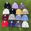 Versatile Knit Beanie Men Women - Warm Winter Hat With Embroidery Casual Fashion Accessory
