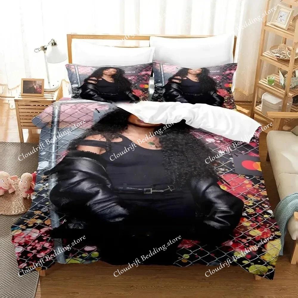 3D SZA Bedding Set Duvet Cover Bed Set Quilt Cover Pillowcase Comforter king Queen Size Boys Adult Bedding Set