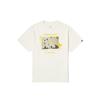 Vans Graffiti Sports Casual Short Sleeve T-Shirt Unisex Tops Off-White VN000NN0FS8