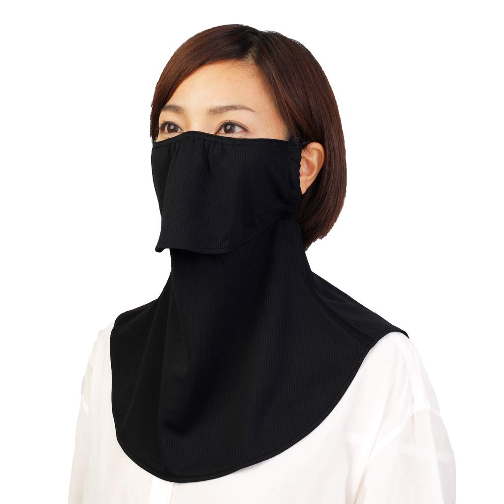 

МАСКА YAKENU С ЗАЩИТОЙ ОТ УФ-ЛУЧЕЙ Защита лица от солнца YAKENU Длинный размер и петля-застежка, Длинная, (Застежка-крючок) (черный) чёрный