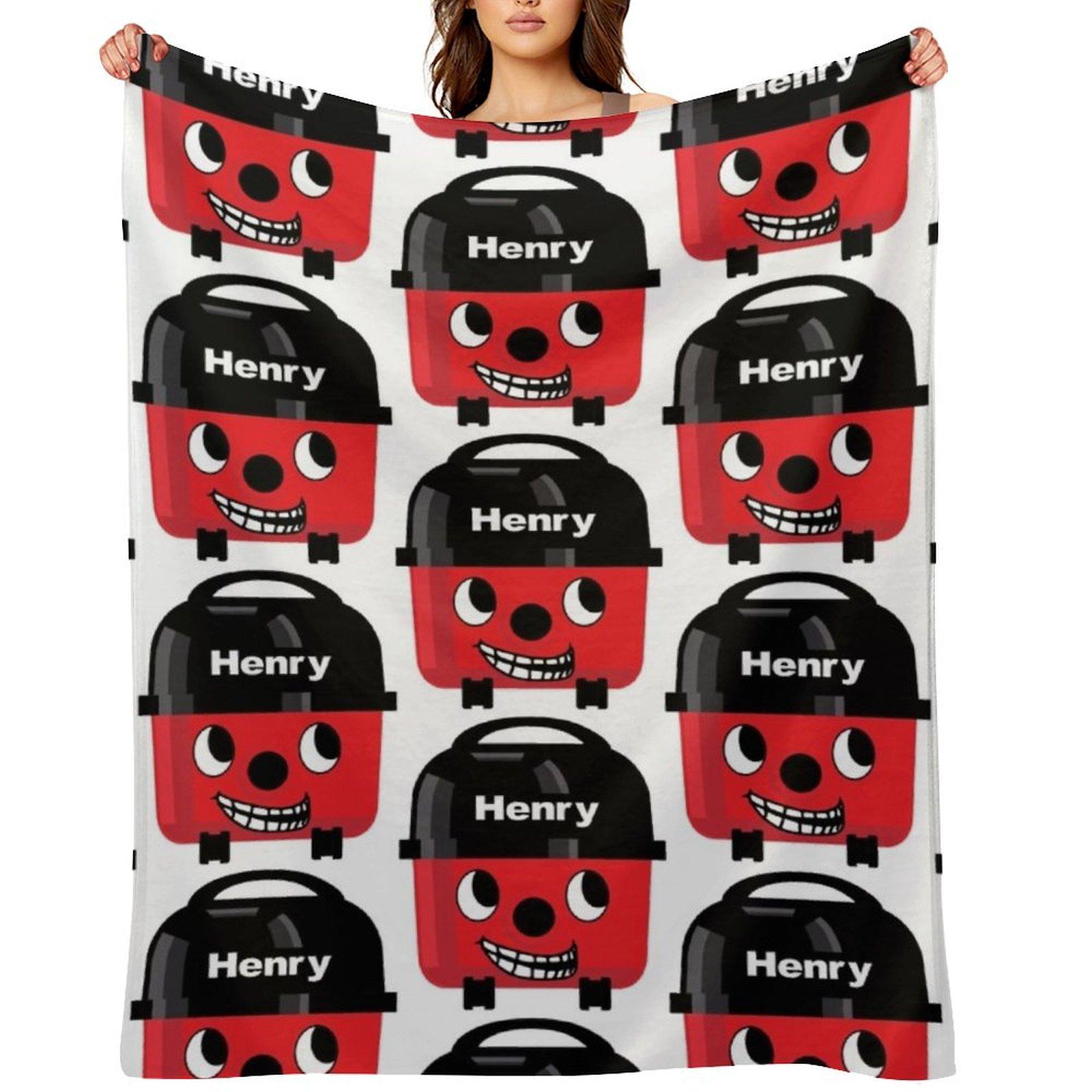 Генри Хувер - Плед с Троллфейсом Термоодеяла Для Путешествий Тяжелые Летние Постельные Принадлежности Модные Диваны Пледы 30x40in