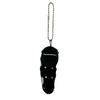 Aqua Plush Marine Keychain, Garden Eel, Black, 00050145