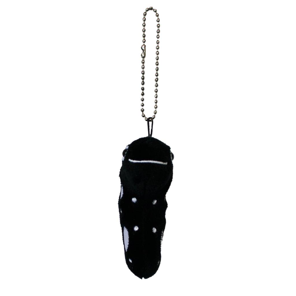 Aqua Plush Marine Keychain, Garden Eel, Black, 00050145