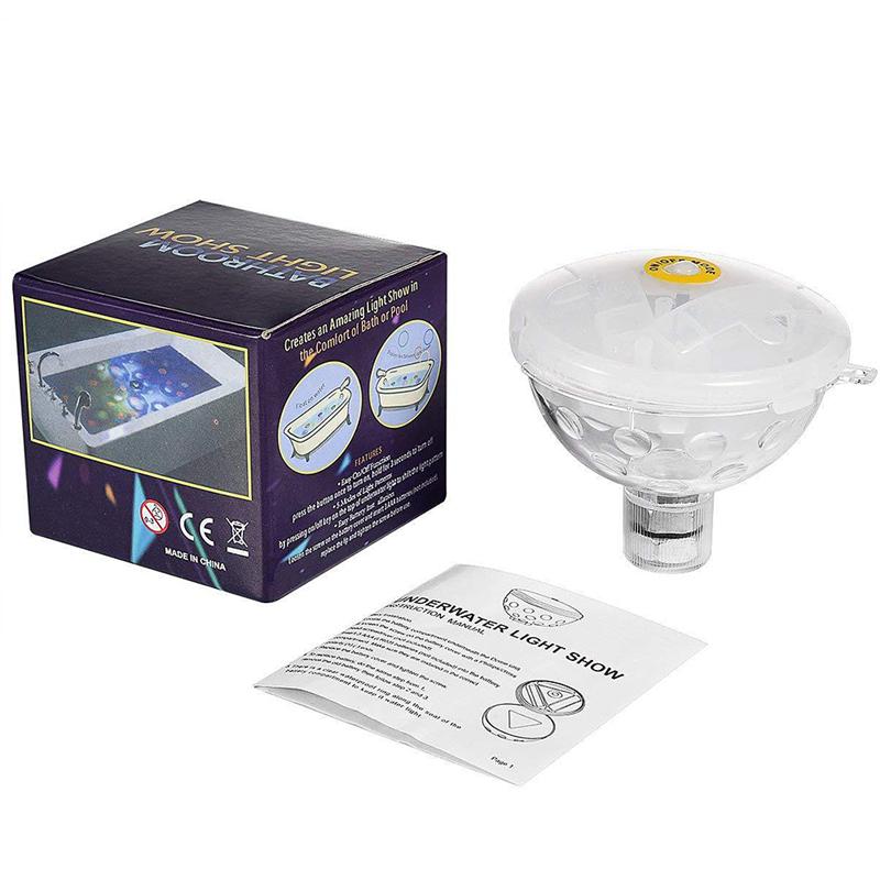 Buy Swimming Pool Bath Tub Lamp Floating Underwater RGB LED Light at ...