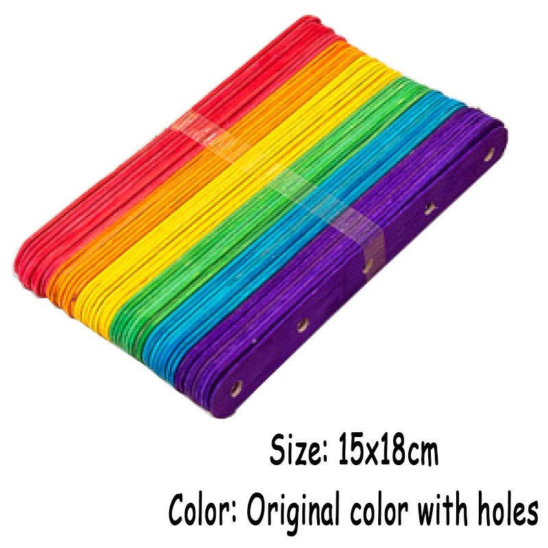 50/100Pcs Wooden Resin Epoxy Stirring Stick Popsicle Ice Cream Stick Handmade Tool DIY Home Art Classroom Supplies 6/11.4/15cm