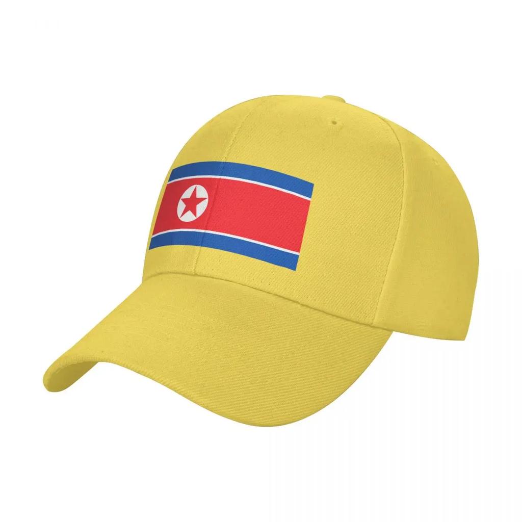 Flag of North Korea Baseball Cap Luxury Brand Hood Trucker Cap Unique Hats For Women Mens