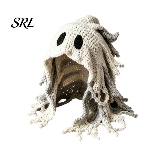 Handmade Yarn Crafts Animal Hood Hat Crochet Kit, DIY Earflap Craft Kits for Teens Cute Crafting Project Adults Teens, Gift Making Kit