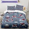 3pcs American Football Bedding Set Duvet Cover Closure Includes 1 Duvet Cover & 2 Pillowcases, Soft and Comfortable for All Seasons.